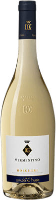 25,95 € Envío gratis | Vino blanco Guado al Tasso D.O.C. Bolgheri Toscana Italia Vermentino Botella 75 cl