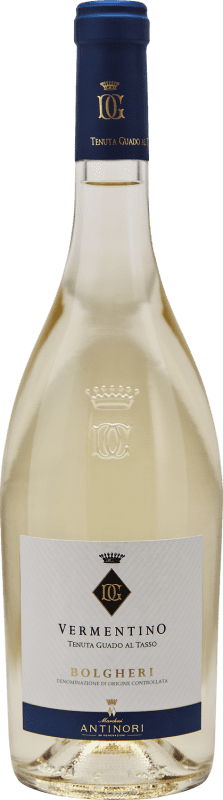 33,95 € Envoi gratuit | Vin Blanc Guado al Tasso D.O.C. Bolgheri Toscane Italie Vermentino Bouteille 75 cl