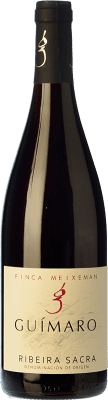 31,95 € Spedizione Gratuita | Vino rosso Guímaro Finca Meixemán Crianza D.O. Ribeira Sacra Galizia Spagna Mencía, Grenache Tintorera, Sousón, Caíño Nero, Brancellao, Merenzao Bottiglia 75 cl
