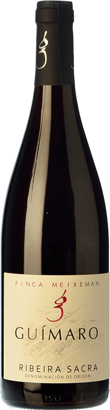 31,95 € Envoi gratuit | Vin rouge Guímaro Finca Meixemán Crianza D.O. Ribeira Sacra Galice Espagne Mencía, Grenache Tintorera, Sousón, Caíño Noir, Brancellao, Merenzao Bouteille 75 cl