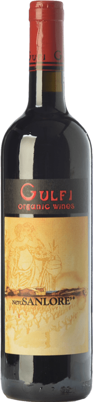 45,95 € Envoi gratuit | Vin Rouge Gulfi Nero Sanloré I.G.T. Terre Siciliane Sicile Italie Nero d'Avola Eco — Biologique 75 cl