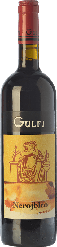 16,95 € 免费送货 | 红酒 Gulfi Nerojbleo I.G.T. Terre Siciliane 西西里岛 意大利 Nero d'Avola 瓶子 75 cl
