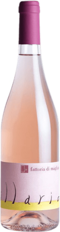 15,95 € Kostenloser Versand | Rosé-Wein Fattoria di Magliano Illario D.O.C. Maremma Toscana Toskana Italien Sangiovese Flasche 75 cl