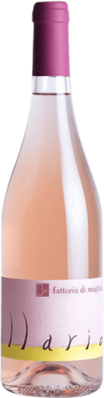 16,95 € Envoi gratuit | Vin Rosé Fattoria di Magliano Illario D.O.C. Maremma Toscana Toscane Italie Sangiovese Eco — Biologique Bouteille 75 cl