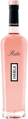 29,95 € Envio grátis | Vinho rosé Habla de Rita A.O.C. Côtes de Provence Provença França Syrah, Grenache Garrafa 75 cl