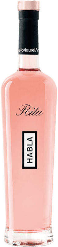 32,95 € Free Shipping | Rosé wine Habla de Rita A.O.C. Côtes de Provence Provence France Syrah, Grenache Bottle 75 cl