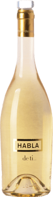 13,95 € 免费送货 | 白酒 Habla de Ti 西班牙 Sauvignon White 瓶子 75 cl