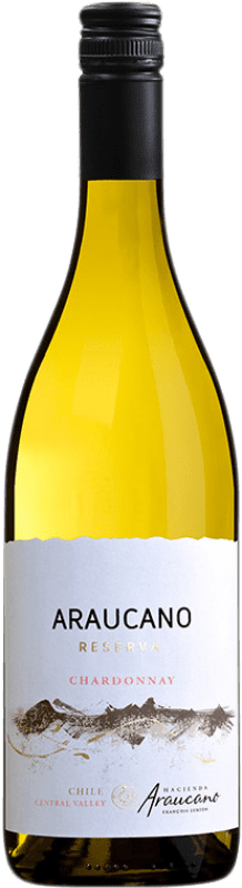 11,95 € Envio grátis | Vinho branco Araucano Reserva I.G. Valle de Colchagua Vale de Colchagua Chile Chardonnay Garrafa 75 cl