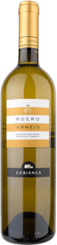 11,95 € Envio grátis | Vinho Branco Tenimenti Ca' Bianca D.O.C.G. Roero Piemonte Itália Arneis 75 cl