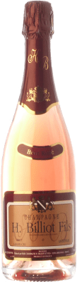 44,95 € 免费送货 | 玫瑰气泡酒 Henri Billiot Grand Cru Rosé 香槟 预订 A.O.C. Champagne 香槟酒 法国 Pinot Black, Chardonnay 瓶子 75 cl