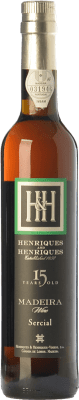39,95 € Бесплатная доставка | Креплёное вино H&H Henriques & Henriques 15 I.G. Madeira мадера Португалия Sercial — Сераль Средняя бутылка 50 cl
