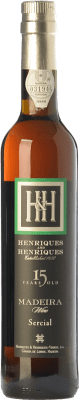 37,95 € Kostenloser Versand | Verstärkter Wein Henriques & Henriques 15 I.G. Madeira Madeira Portugal Sercial Medium Flasche 50 cl