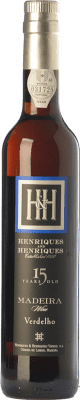 39,95 € Бесплатная доставка | Креплёное вино H&H Henriques & Henriques 15 I.G. Madeira мадера Португалия Verdejo — Вердехо Средняя бутылка 50 cl