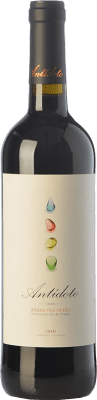 22,95 € 免费送货 | 红葡萄酒 Hernando & Sourdais Antídoto Crianza — 陈酿 D.O. Ribera del Duero 卡斯蒂利亚莱昂 西班牙 Tempranillo — 丹魄 75 cl