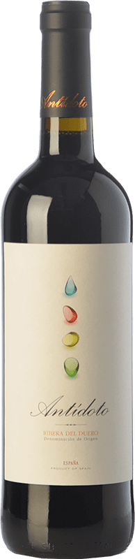 21,95 € Free Shipping | Red wine Hernando & Sourdais Antídoto Aged D.O. Ribera del Duero Castilla y León Spain Tempranillo Bottle 75 cl
