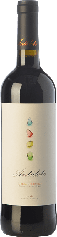 19,95 € Бесплатная доставка | Красное вино Hernando & Sourdais Antídoto старения D.O. Ribera del Duero Кастилия-Леон Испания Tempranillo бутылка 75 cl