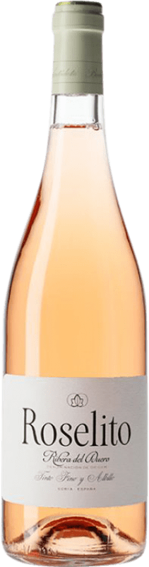 17,95 € Free Shipping | Rosé wine Hernando & Sourdais Roselito de Antídoto D.O. Ribera del Duero Castilla y León Spain Tempranillo, Albillo Bottle 75 cl