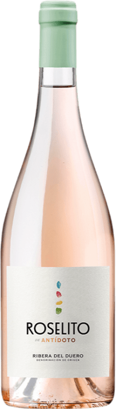 18,95 € Kostenloser Versand | Roséwein Hernando & Sourdais Roselito de Antídoto D.O. Ribera del Duero Kastilien und León Spanien Tempranillo, Albillo 75 cl