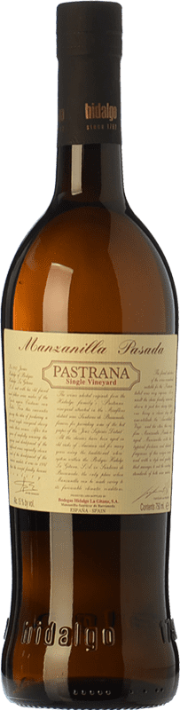 19,95 € Free Shipping | Fortified wine La Gitana Pastrana Manzanilla Pasada D.O. Manzanilla-Sanlúcar de Barrameda Andalusia Spain Palomino Fino Bottle 75 cl