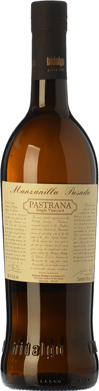 19,95 € 免费送货 | 强化酒 La Gitana Pastrana Manzanilla Pasada D.O. Manzanilla-Sanlúcar de Barrameda 安达卢西亚 西班牙 Palomino Fino 瓶子 75 cl