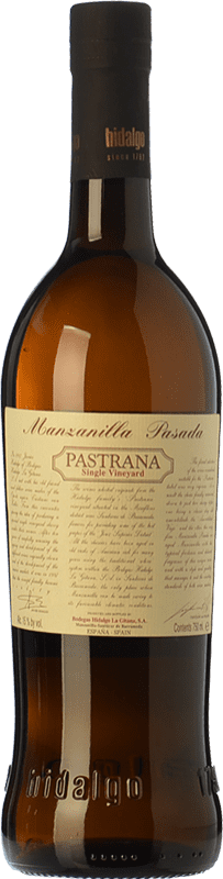 19,95 € Envío gratis | Vino Generoso Fortificado La Gitana Pastrana Pasada D.O. Manzanilla-Sanlúcar de Barrameda Andalucía España Palomino Fino 75 cl