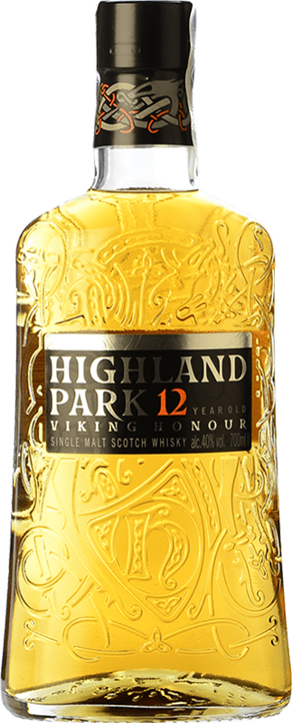 58,95 € Бесплатная доставка | Виски из одного солода Highland Park Viking Honour горная местность Объединенное Королевство 12 Лет бутылка 70 cl