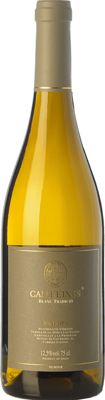 15,95 € Free Shipping | White wine Huguet de Can Feixes Blanc Tradició Aged D.O. Penedès Catalonia Spain Xarel·lo, Malvasía de Sitges Bottle 75 cl