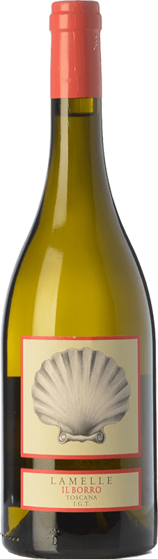 16,95 € Envío gratis | Vino blanco Il Borro Lamelle I.G.T. Toscana Toscana Italia Chardonnay Botella 75 cl