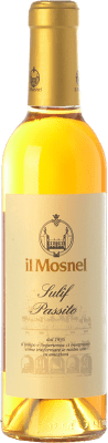 26,95 € Envio grátis | Vinho Doce Il Mosnel Sulif I.G.T. Sebino Lombardia Itália Chardonnay Eco — Biológico Meia Garrafa 37 cl
