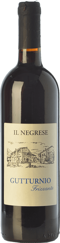 8,95 € 送料無料 | 赤いスパークリングワイン Il Negrese Frizzante D.O.C. Gutturnio エミリア=ロマーニャ イタリア Barbera, Croatina ボトル 75 cl