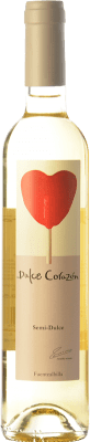 5,95 € Free Shipping | Sweet wine Iniesta Corazón I.G.P. Vino de la Tierra de Castilla Castilla la Mancha Spain Muscat of Alexandria Half Bottle 50 cl