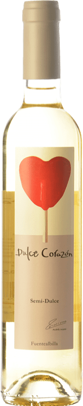 5,95 € Kostenloser Versand | Süßer Wein Iniesta Corazón I.G.P. Vino de la Tierra de Castilla Kastilien-La Mancha Spanien Muscat von Alexandria Medium Flasche 50 cl