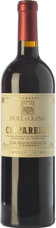 102,95 € Free Shipping | Red wine Isole e Olena Cepparello I.G.T. Toscana Tuscany Italy Sangiovese Bottle 75 cl