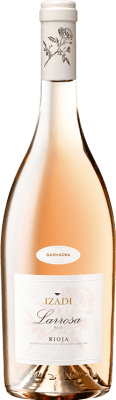 10,95 € Envío gratis | Vino Rosado Izadi Larrosa D.O.Ca. Rioja La Rioja España Garnacha 75 cl