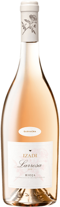 8,95 € Free Shipping | Rosé wine Izadi Larrosa D.O.Ca. Rioja The Rioja Spain Grenache Bottle 75 cl