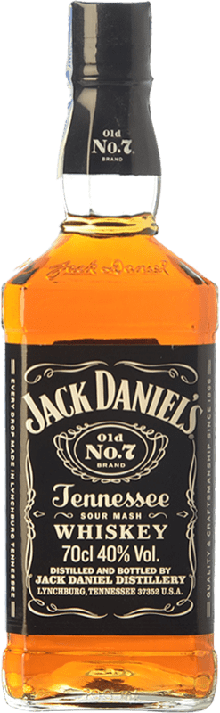 27,95 € 送料無料 | ウイスキー バーボン Jack Daniel's Old No.7 テネシー州 アメリカ ボトル 70 cl