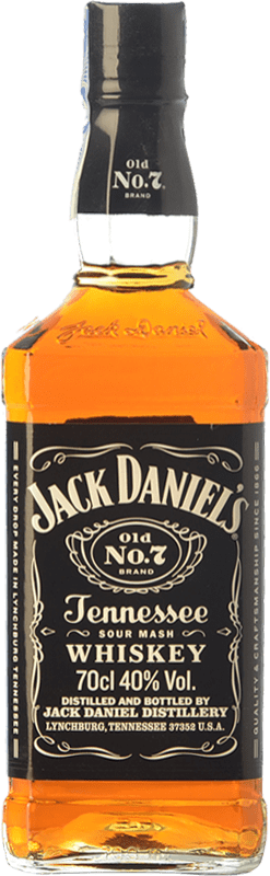 25,95 € Envoi gratuit | Whisky Bourbon Jack Daniel's Old Nº 7 Tennessee États Unis Bouteille 70 cl