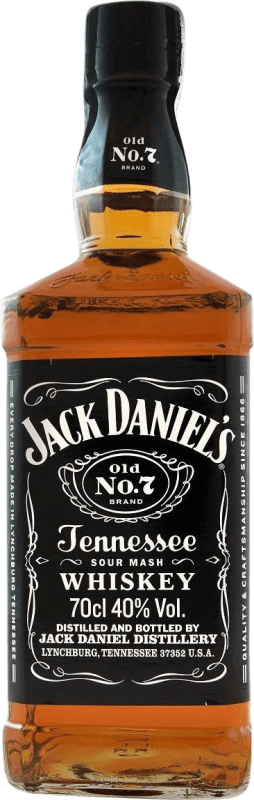 31,95 € Envoi gratuit | Whisky Bourbon Jack Daniel's Old Nº 7 Tennessee États Unis Bouteille 70 cl