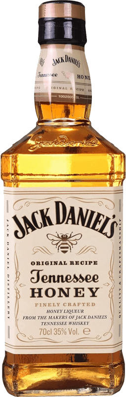 28,95 € Envío gratis | Whisky Bourbon Jack Daniel's Tennesse Honey Tennessee Estados Unidos Botella 70 cl