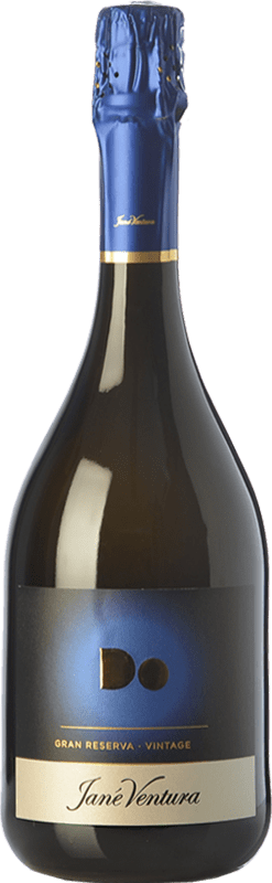18,95 € 送料無料 | 白スパークリングワイン Jané Ventura ブルットの自然 グランド・リザーブ D.O. Cava カタロニア スペイン Macabeo, Xarel·lo, Parellada ボトル 75 cl