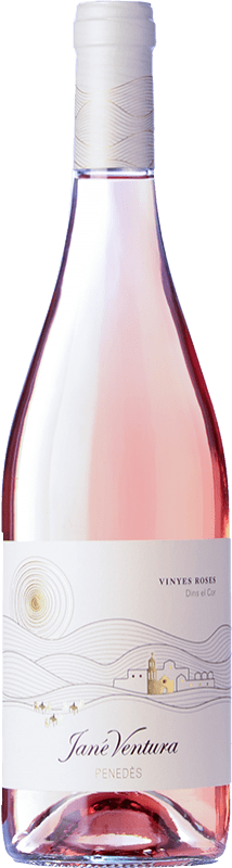 12,95 € Free Shipping | Rosé wine Jané Ventura Rosat Selecció D.O. Penedès Catalonia Spain Tempranillo, Syrah, Sumoll Bottle 75 cl