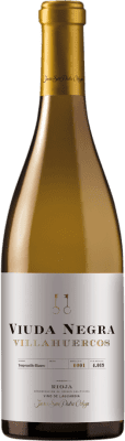 39,95 € Free Shipping | White wine San Pedro Ortega Viuda Negra Villahuercos Aged D.O.Ca. Rioja The Rioja Spain Tempranillo White Bottle 75 cl