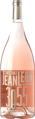 35,95 € Бесплатная доставка | Розовое вино Jean Leon 3055 Rosé — Розе D.O. Penedès Каталония Испания Merlot — Мерло, Cabernet Sauvignon — Каберне Совиньон Бутылка Магнум 1,5 L