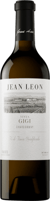 28,95 € Free Shipping | White wine Jean Leon Vinya Gigi Aged D.O. Penedès Catalonia Spain Chardonnay Bottle 75 cl