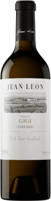 26,95 € 免费送货 | 白葡萄酒 Jean Leon Vinya Gigi Crianza — 陈酿 D.O. Penedès 加泰罗尼亚 西班牙 Chardonnay — 莎当妮 Eco — 生态 有机 天然 75 cl