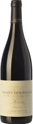 34,95 € Free Shipping | Red wine Jean-Louis Chave Silene Aged A.O.C. Crozes-Hermitage Rhône France Syrah Bottle 75 cl