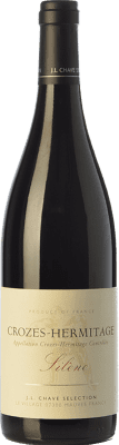 24,95 € Kostenloser Versand | Rotwein Jean-Louis Chave Silene Alterung A.O.C. Crozes-Hermitage Rhône Frankreich Syrah Flasche 75 cl