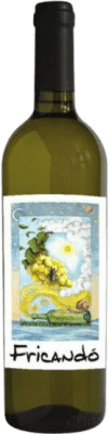 19,95 € Spedizione Gratuita | Vino bianco Al di là del Fiume Fricando I.G. Vino da Tavola Emilia-Romagna Italia Albana Bottiglia 75 cl