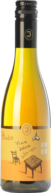 43,95 € 免费送货 | 甜葡萄酒 Jermann Dolce della Casa D.O.C. Collio 弗留利 - 威尼斯朱利亚 意大利 Picolit — 皮科利特 半瓶装 37 cl