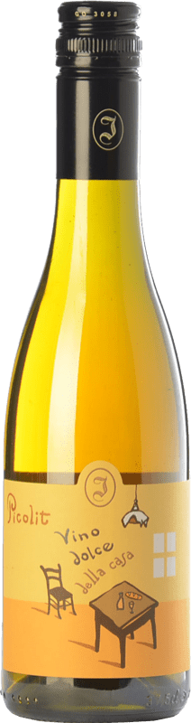 41,95 € Kostenloser Versand | Süßer Wein Jermann Dolce della Casa D.O.C. Collio Goriziano-Collio Friaul-Julisch Venetien Italien Picolit Halbe Flasche 37 cl